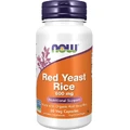 Червоний дріжджовий рис Now Foods Red Yeast Rice 600 мг, 60 вегетаріанських капсул