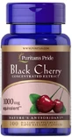 Черная вишня Puritan's Pride Black Cherry 1000 мг, 100 капсул