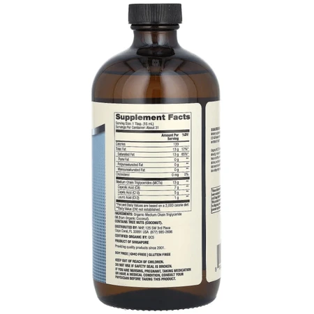 Масло MCT Dr. Mercola Biothin MCT Oil, 473 мл: цены и характеристики