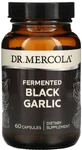 Черный чеснок Dr. Mercola Black Garlic, ферментированный, 60 капсул