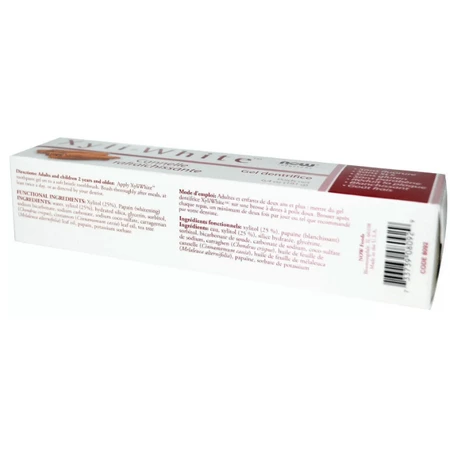 Зубная паста-гель Now Foods Solutions Toothpaste Gel, с корицей, без фтора, 181 г: цены и характеристики