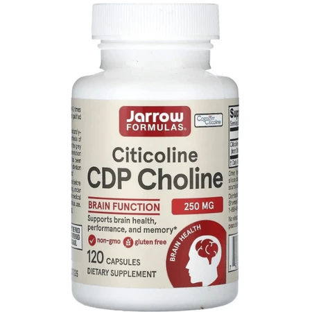 Цитиколин Jarrow Formulas Citicoline 250 мг, 120 капсул: цены и характеристики