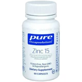 Цинк Pure Encapsulations Zinc, 15 мг, 60 капсул