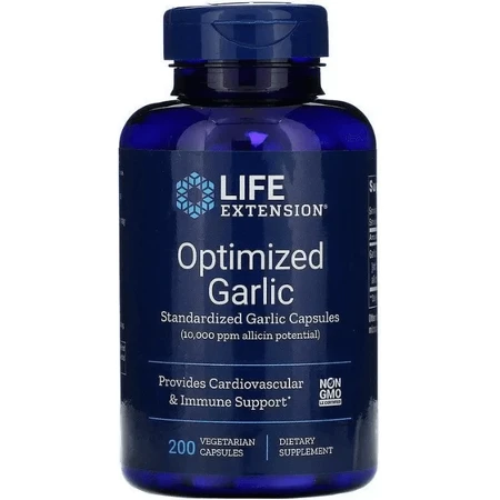 Часник Life Extension Optimized Garlic, стандартизований, 200 капсул: ціни та характеристики