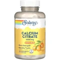 Цитрат кальцію Solaray Calcium Citrate 1000 мг, смак апельсину, 60 жувальних таблеток