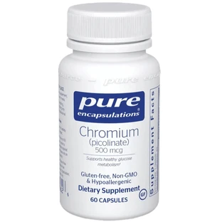Хром піколінат Pure Encapsulations Chromium рicolinate 500 мкг, 60 капсул