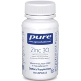 Цинк Pure Encapsulations Zinc 30 мг, 60 капсул