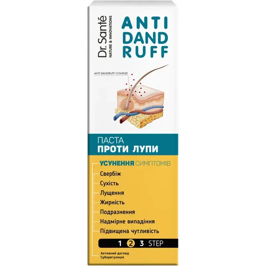 Паста для волос Dr. Sante Anti Dandruff против перхоти 100 мл: цены и характеристики