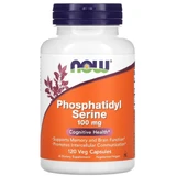 Фосфатидилсерін Now Foods Phosphatidyl Serine 100 мг, 120 вегетаріанських капсул