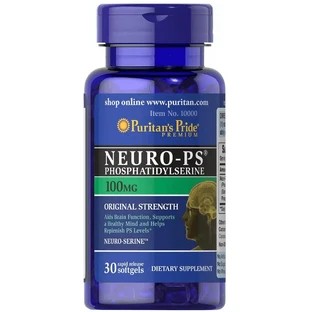 Фосфатидилсерин Puritan's Pride Neuro-PS 100 мг, 30 гелевих капсул
