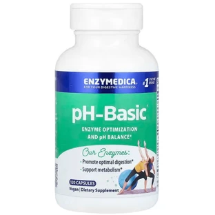 Ферменти рН баланс Enzymedica pH-Basic, 120 капсул