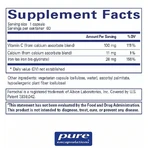 Залізо Pure Encapsulations OptiFerin-C, 60 капсул: ціни та характеристики