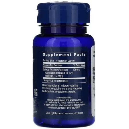 Форсколін Life Extension Forskolin 10 мг, 60 капсул: ціни та характеристики