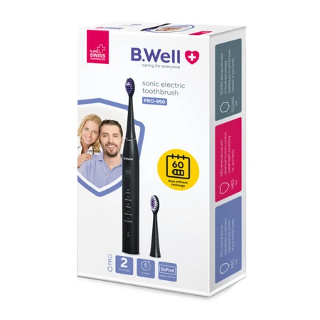 Электрическая звуковая зубная щетка B.Well PRO-850: цены и характеристики