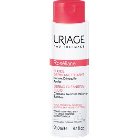 Эмульсия Uriage Sensitive Skin Roseliane Cleansing Lotion, очищающая, 250 мл