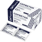 Салфетки ОkPharma одноразовые антисептические со спиртовой пропиткой размер 6 см х 3 см 100 шт: цены и характеристики