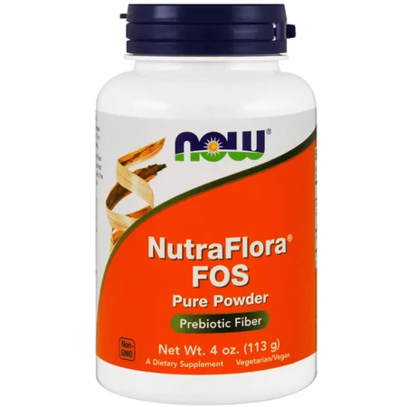 Фруктоолигосахариды Now Foods NutraFlora FOS, чистый порошок, 113 г: цены и характеристики