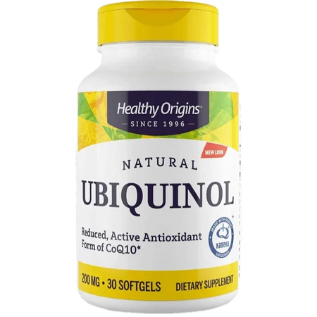 Убихинол CoQ10 Healthy Origins Ubiquinol 200 мг, 30 гелевых капсул: цены и характеристики