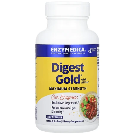 Ферменти для травлення Enzymedica Digest Gold with ATPro, 180 капсул: ціни та характеристики