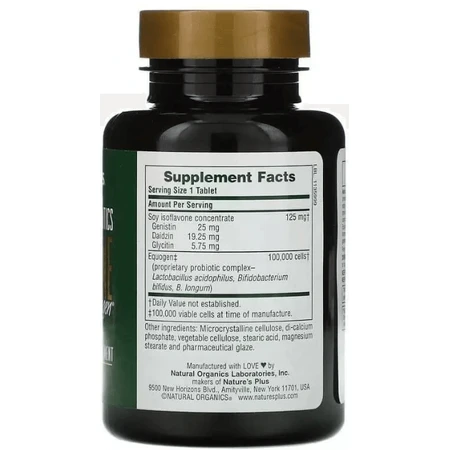 Соєві ізофлавони Natures Plus Isoflavone Rx-Phytoestrogen Advanced Therapeutics, 30 таблеток: ціни та характеристики