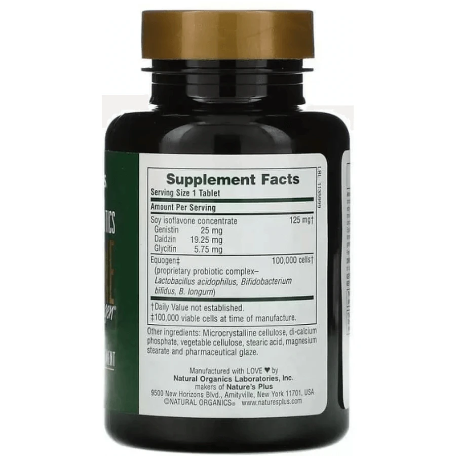 Соєві ізофлавони Natures Plus Isoflavone Rx-Phytoestrogen Advanced Therapeutics, 30 таблеток: ціни та характеристики