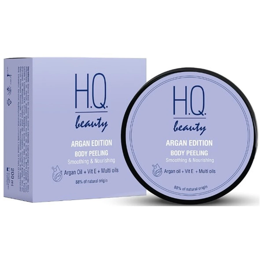 Пілінг для тіла Argan Edition Розгладження та живлення H.Q.Beauty 200 мл : ціни та характеристики