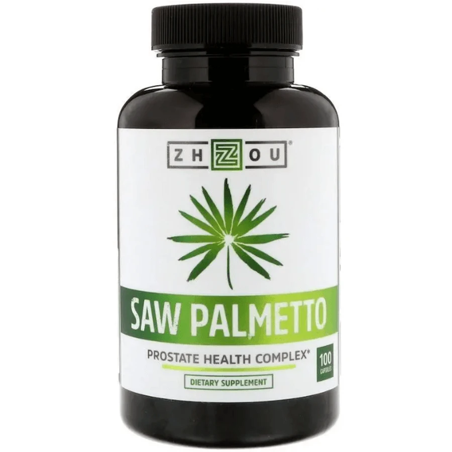 Со Пальметто здоровье простаты Zhou Nutrition Saw Palmetto, 100 капсул: цены и характеристики