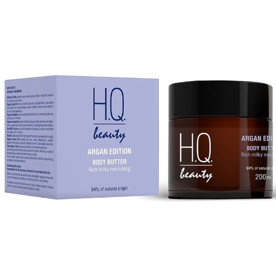 Олія для тіла Argan Edition Інтенсивне живлення з молочним протеїном H.Q. Beauty 200 мл : ціни та характеристики