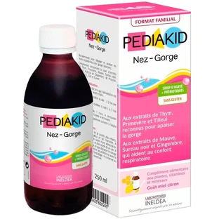 Сироп Горло-нос Pediakid Nose Throat Family Size для детей, 250 мл