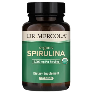 Спирулина Dr. Mercola Spirulina 2000 мг, 120 таблеток