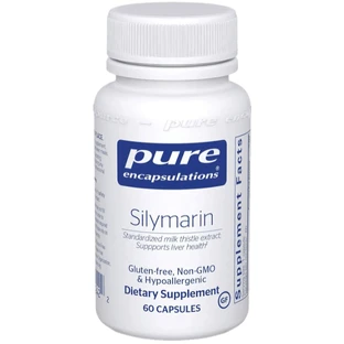 Силімарин Pure Encapsulations Silymarin, 60 капсул
