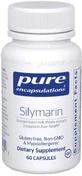 Силимарин Pure Encapsulations Silymarin, для поддержки печени и антиоксидантной активности, 60 капсул