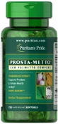 Со пальметто комплекс Puritan's Pride Prosta-Metto, для мужчин, 120 гелевых капсул