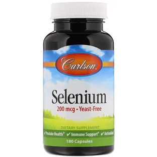 Селен Carlson Selenium 200 мкг, 180 капсул