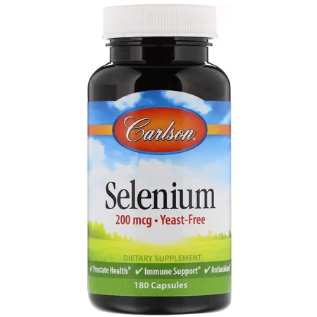 Селен Carlson Selenium 200 мкг, 180 капсул: цены и характеристики
