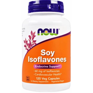 Соевые изофлавоны Now Foods Soy Isoflavones,  120 вегетарианских капсул
