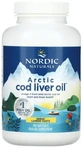 Рыбий жир из печени трески Nordic Naturals Cod Liver Oil 1000 мг,  лимон, арктический, 180 капсул