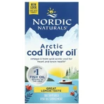Рыбий жир из печени трески Nordic Naturals Cod Liver Oil 1000 мг, лимон, арктический, 180 капсул: цены и характеристики