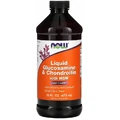 Глюкозамін та хондроїтин з МСМ Now Foods Glucosamine & Chondroitin with MSM, рідкий, 473 мл