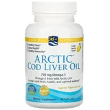Риб'ячий жир з печінки тріски Nordic Naturals Cod Liver Oil 1000 мг лимон, арктичний, 90 капсул