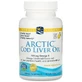Рыбий жир из печени трески Nordic Naturals Cod Liver Oil 1000 мг, лимон, арктический, 90 капсул