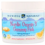 Риб'ячий жир Nordic Naturals Omega-3 Gummy Fish для дітей, смак мандарину , 30 желе