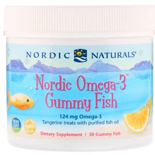 Риб'ячий жир Nordic Naturals Omega-3 Gummy Fish для дітей, смак мандарину , 30 желе