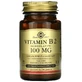 Рибофлавин (витамин В2) Solgar Vitamin B2 100 мг, 100 вегетарианских капсул