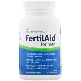 Репродуктивне здоров'я чоловіків Fairhaven Health Fertil Aid for men, 90 капсул