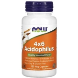 Пробіотики Now Foods 4x6 Acidophilus, 120 рослинних капсул