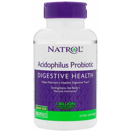 Пробиотики Natrol Acidophilus, 150 капсул: цены и характеристики