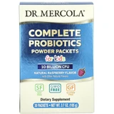 Пробіотики Dr. Mercola Complete Probiotics 10 млрд КУО,  для дітей, смак малини, 3.5 г, № 30