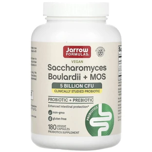 Пробіотик Jarrow Formulas Saccharomyces, сахароміцети, 180 капсул