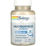 Пробіотик Solaray Multidophilus 12, 20 млрд КУО, 100 капсул: ціни та характеристики